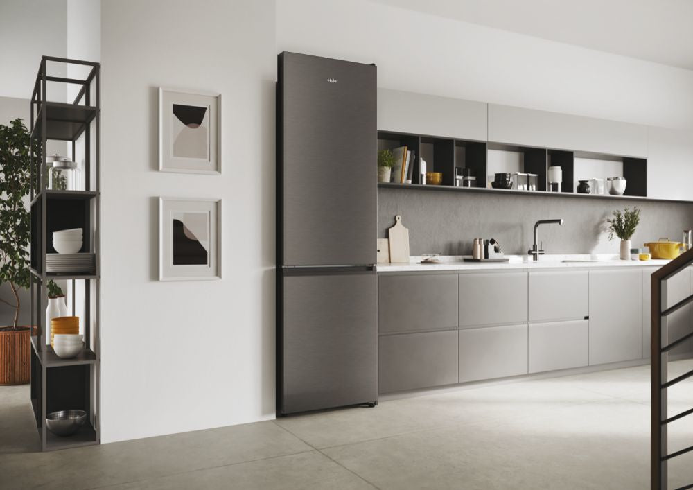 Haier 2D 60 Serie 1 HDW1620DNPD Libera installazione 377 L D Acciaio inox