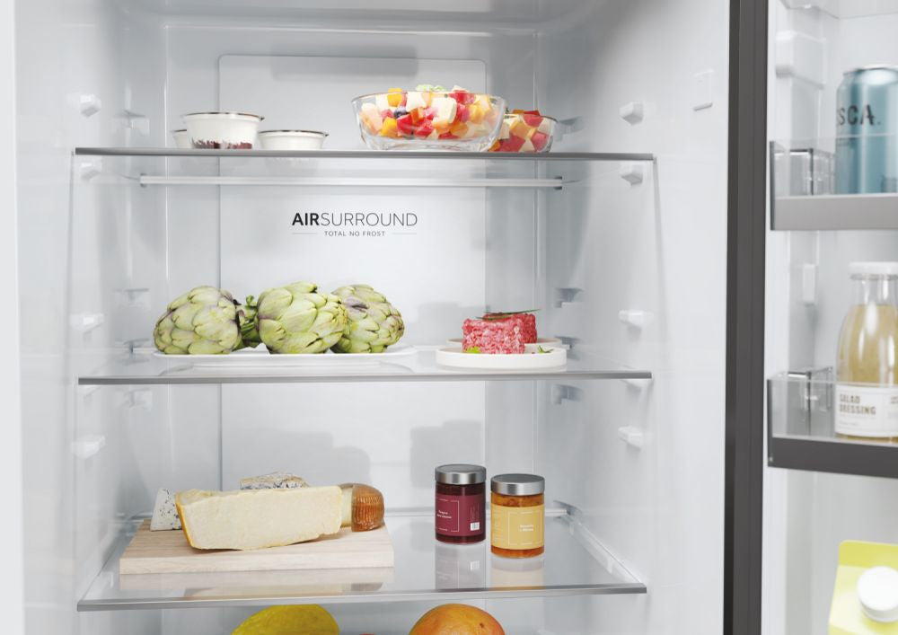 Haier 2D 60 Serie 1 HDW1620DNPD Libera installazione 377 L D Acciaio inox