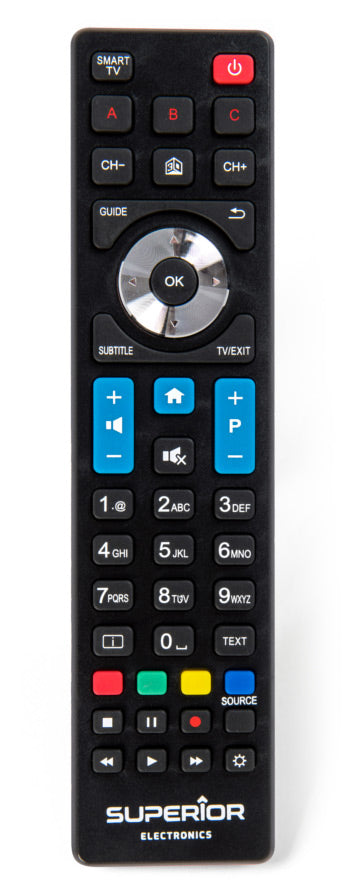 Superior Electronics SUPTRB010 telecomando IR Wireless TV Pulsanti