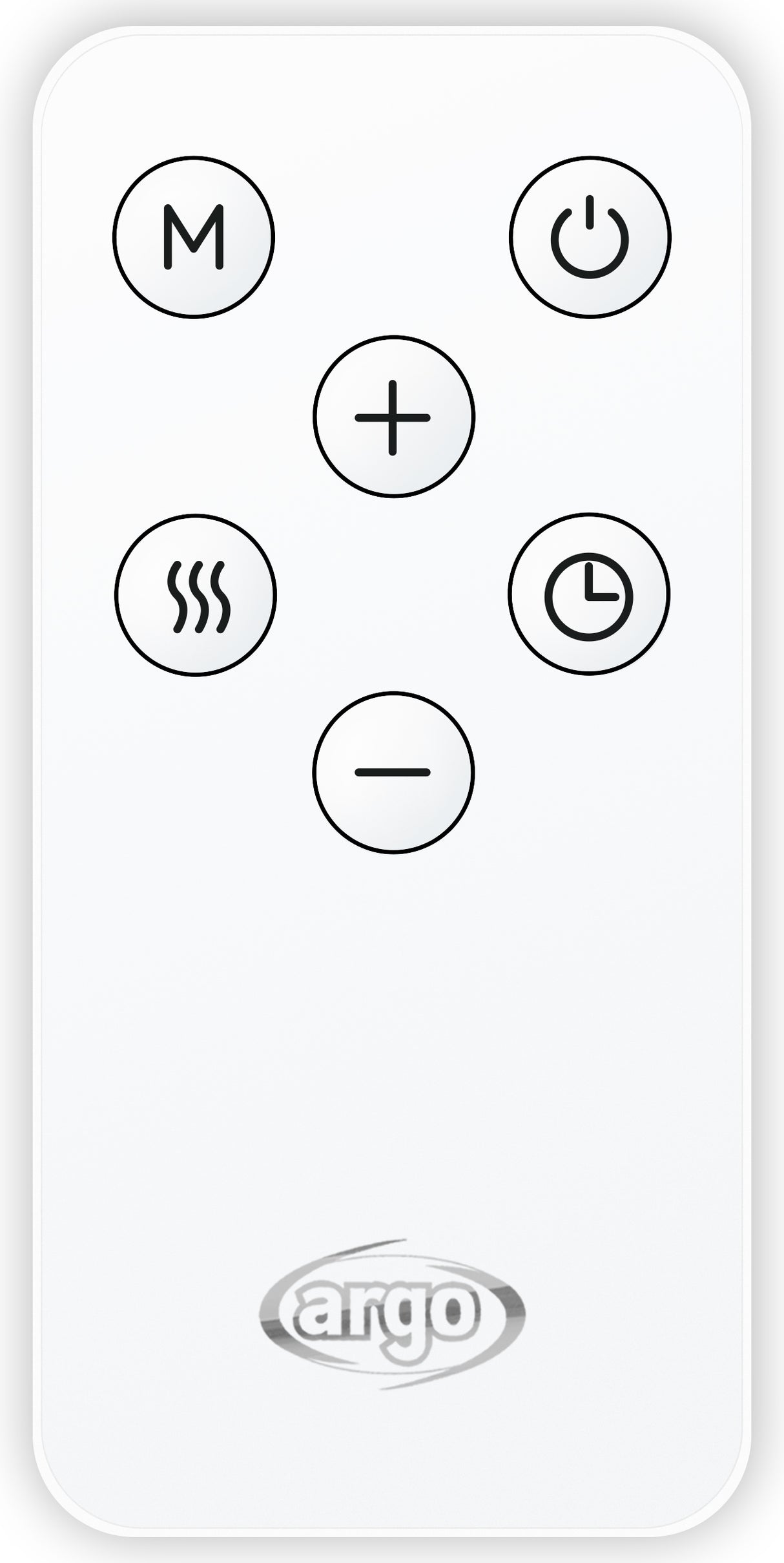 Argoclima Willis Interno Nero, Bianco 2000 W Riscaldatore ambiente elettrico con ventilatore
