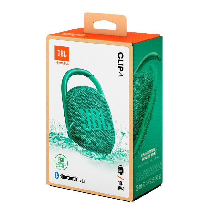 JBL Clip 4 Eco Altoparlante portatile stereo Verde 5 W