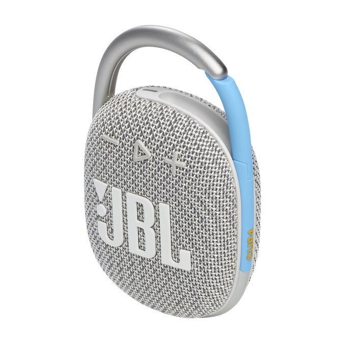 JBL Clip 4 Eco Altoparlante portatile stereo Blu, Bianco 5 W