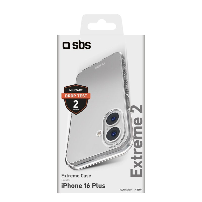 SBS TEUNBKEX2IP1667 custodia per cellulare 16,5 cm (6.5") Cover Trasparente