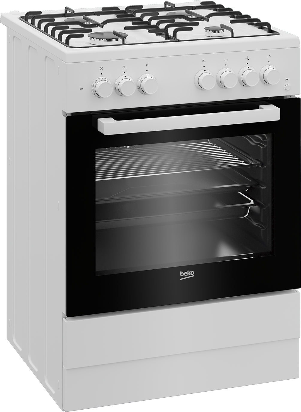Beko FSE62110DW Cucina Elettrico Gas Bianco A