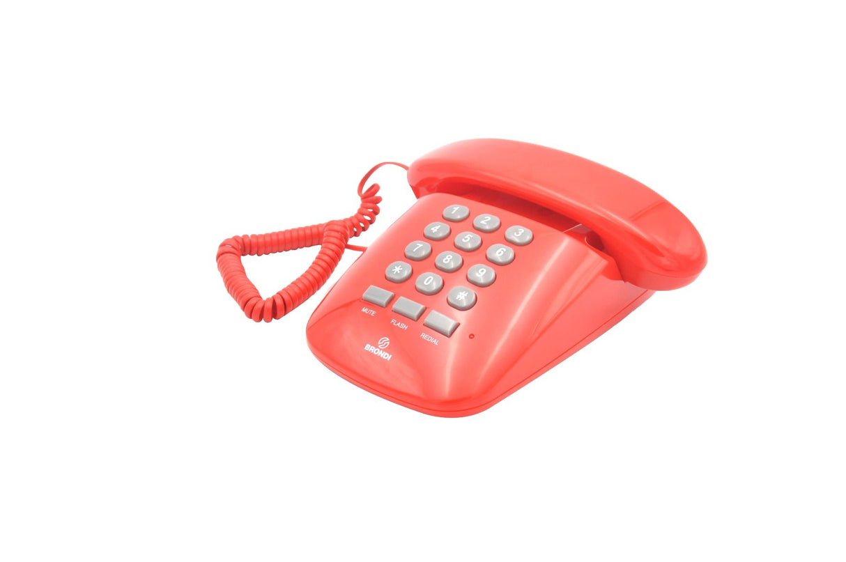 Brondi SOLE Telefono DECT Rosso