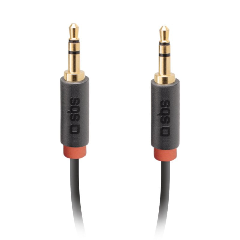 SBS Cavo audio stereo Jack 3,5 mm per cellulari e smartphone