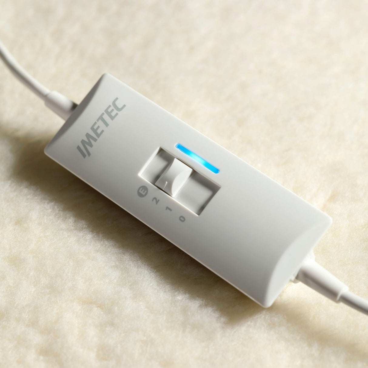 Imetec Scaldasonno Express Riscaldaletto elettrico 100 W Beige Tessuto, Lana