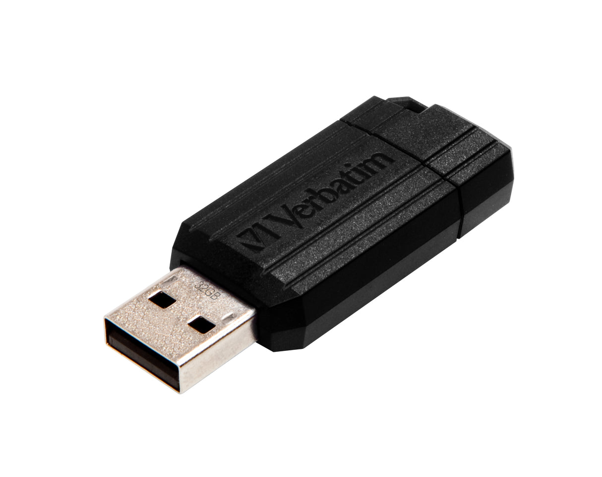 Verbatim PinStripe - Memoria USB da 32 GB - Nero