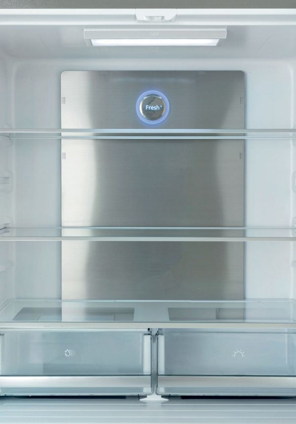 GRF CA91834DX frigorifero side-by-side Libera installazione 560 L E Acciaio inox