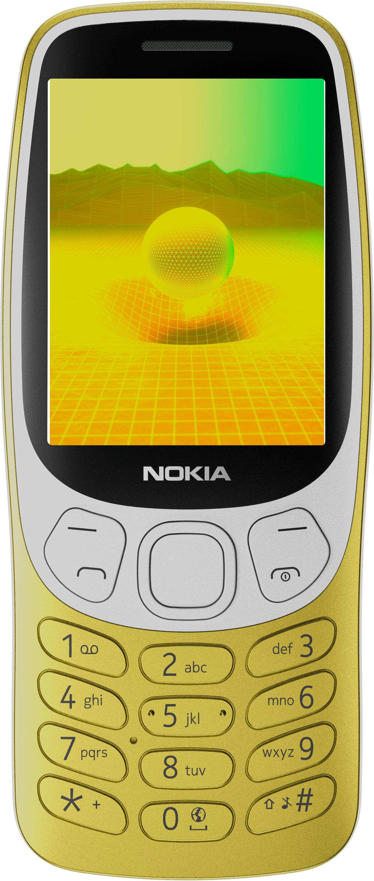 HMD Nokia 3210 (2024) 6,1 cm (2.4") 89 g Oro Telefono cellulare basico