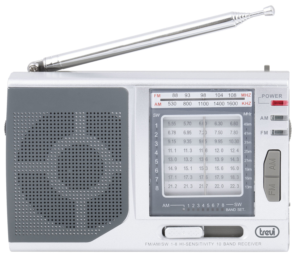 Trevi MB 728 Portatile Analogico Argento