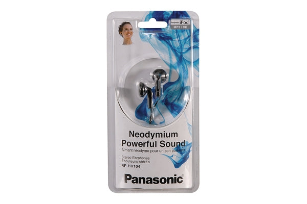 Panasonic RP-HV104 Cuffie Cablato In-ear MUSICA Nero