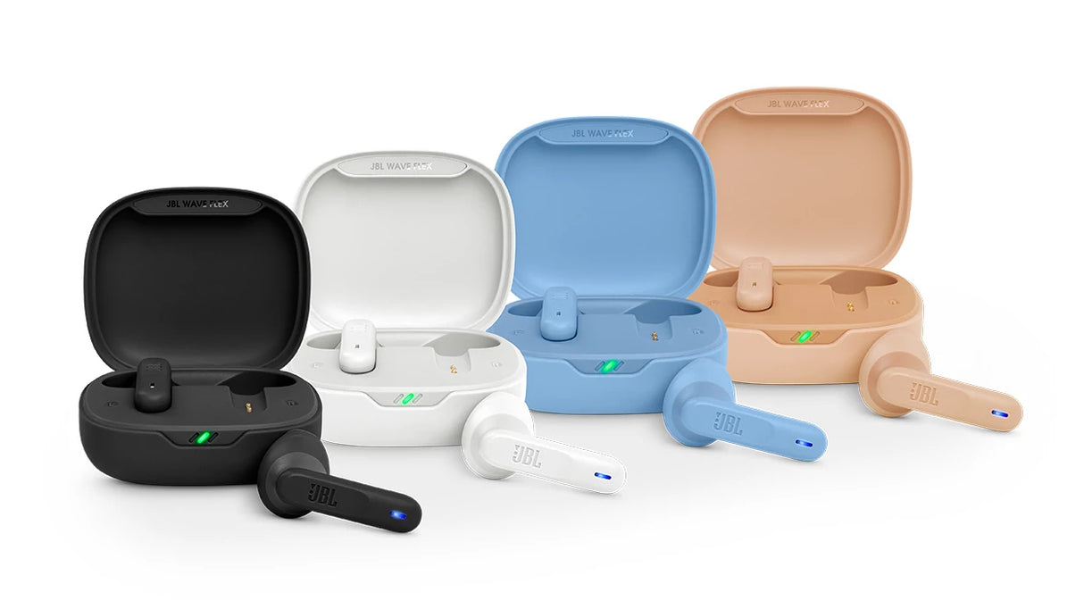 JBL Wave Flex Auricolare True Wireless Stereo (TWS) In-ear Chiamate/Musica/Sport/Tutti i giorni Bluetooth Nero