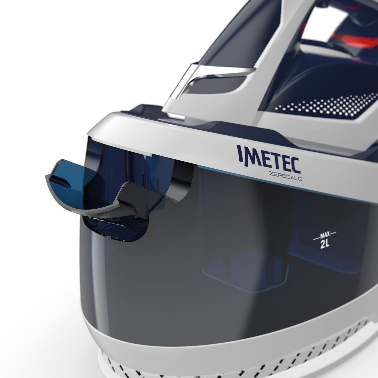 Imetec Sistema Stirante ZeroCalc PRO PS2 2400, Tecnologia Anticalcare, Piastra in Ceramica, 2400 W, Colpo Vapore 260 g