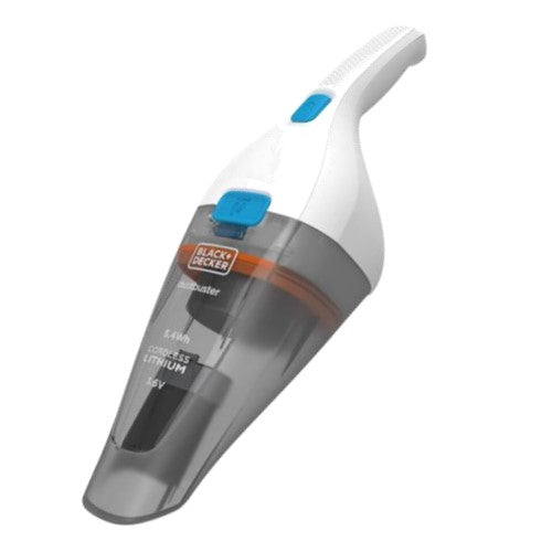 Black & Decker NVC115JLEW aspirapolvere senza filo Grigio, Bianco Senza sacchetto