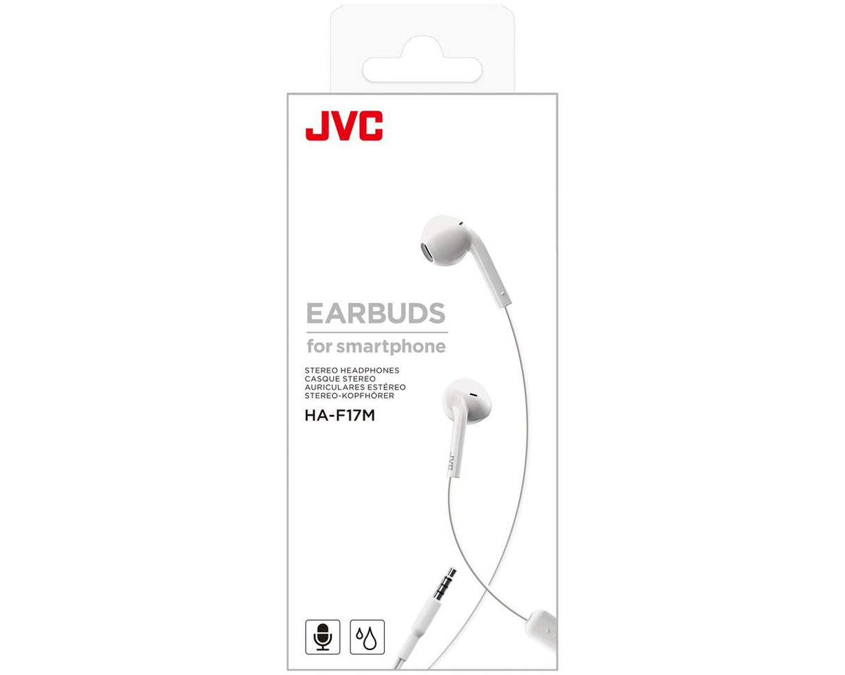 JVC HA-F17M Auricolare Cablato In-ear Musica e Chiamate Bianco