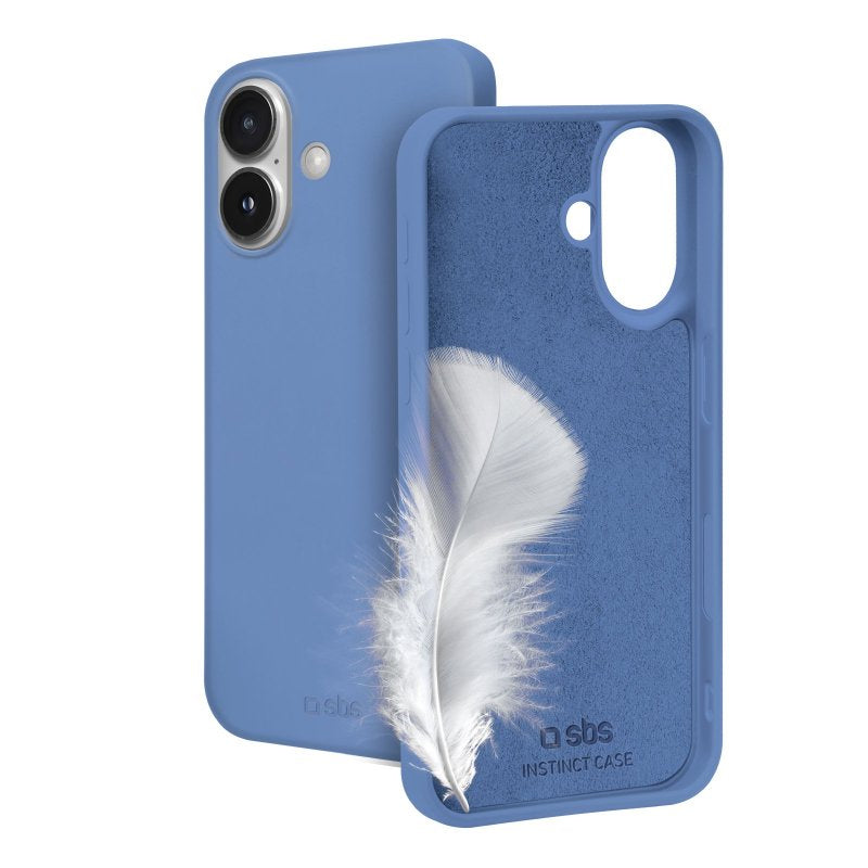 SBS TEINSTIP1661B custodia per cellulare 15,5 cm (6.1") Cover Blu