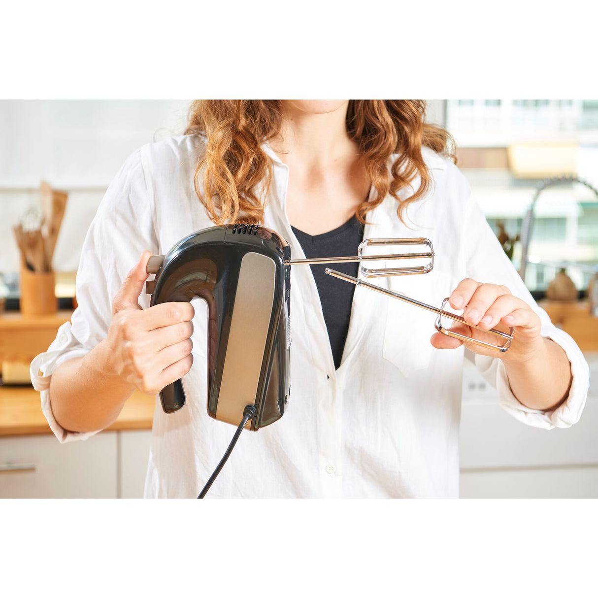 Black & Decker BXMX500E frullatore Sbattitore manuale 500 W Nero