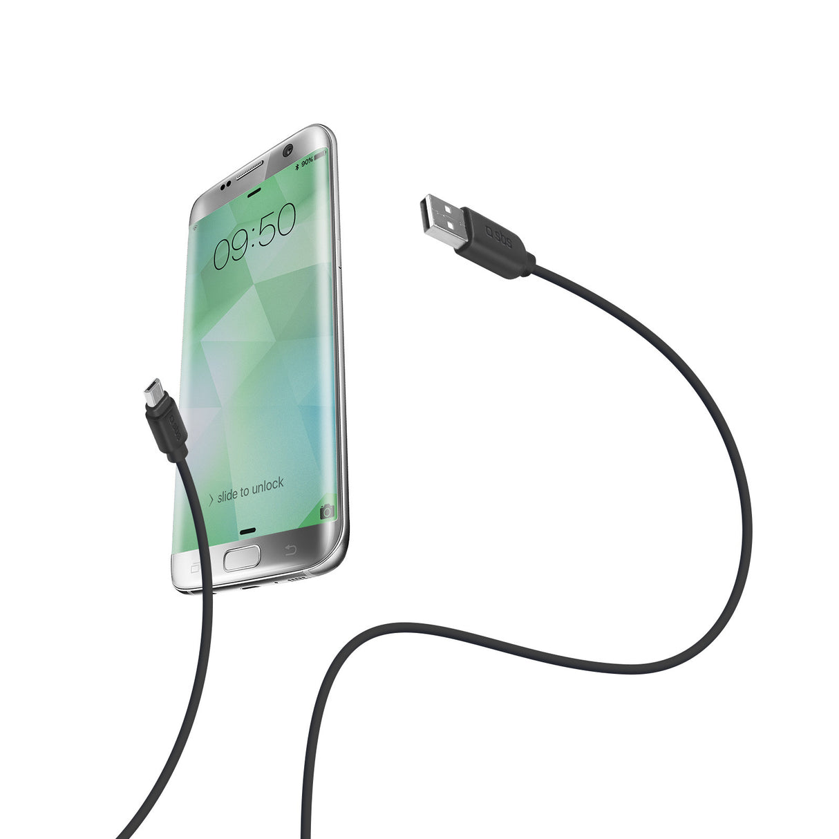 SBS Cavo dati e ricarica USB 2.0 e Micro USB