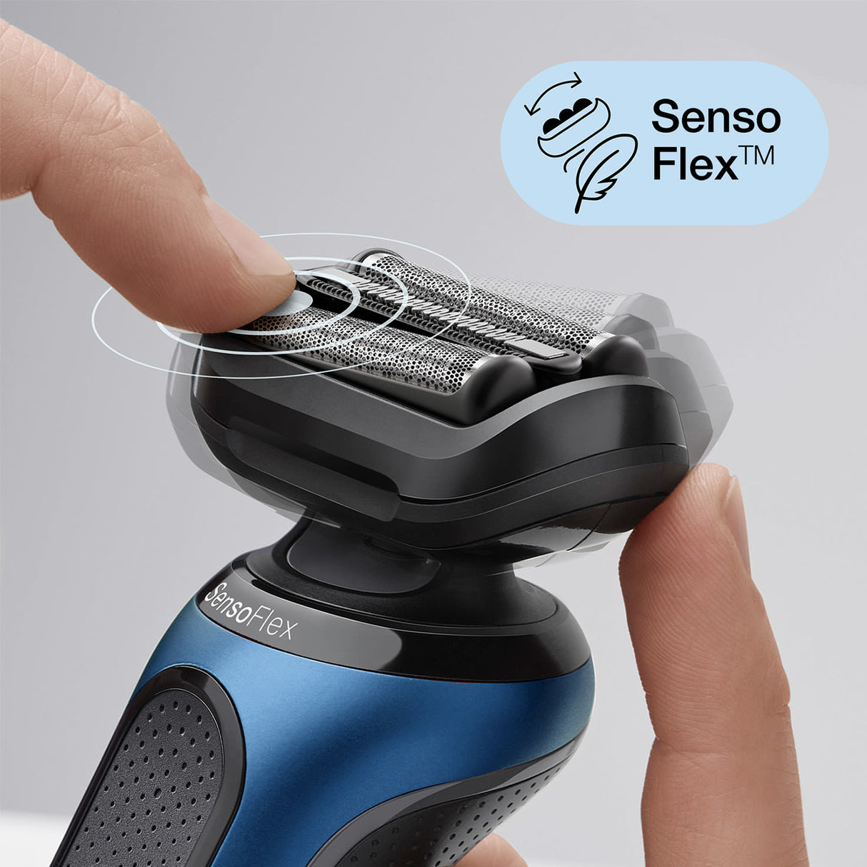 Braun Series 6 Rasoio Trimmer Blu