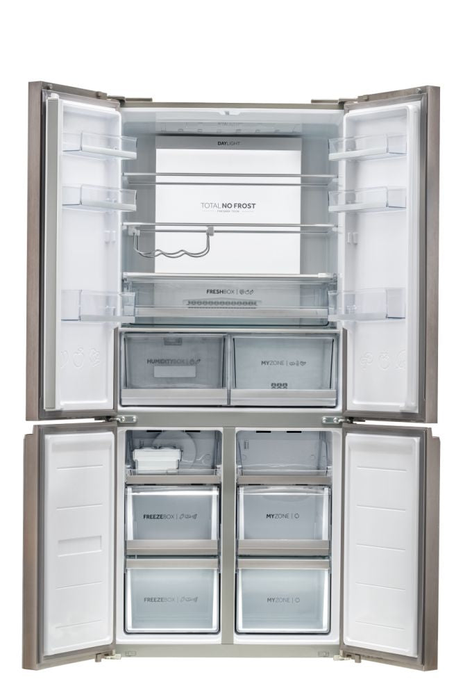 Haier Cube 83 Serie 7 HTF-508DGS7 frigorifero multi-door Libera installazione 537 L F Grigio