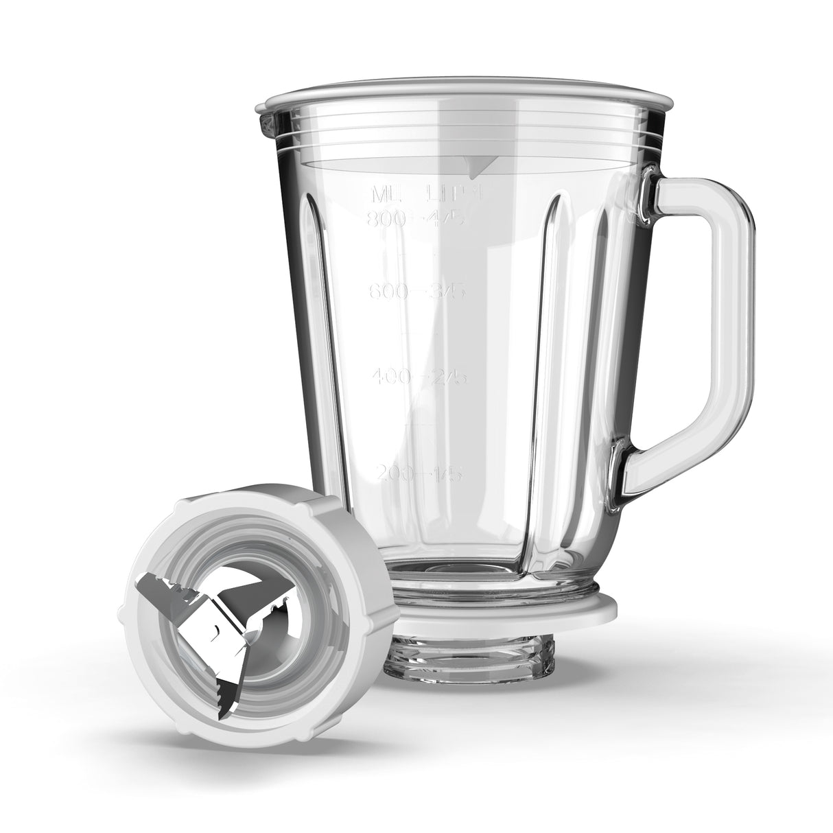 Imetec Frulla&Gusta 0,8 L Frullatore da tavolo 500 W Verde, Trasparente, Bianco