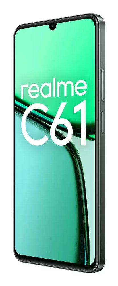 realme C61 17,1 cm (6.74") Doppia SIM Android 14 4G USB tipo-C 6 GB 256 GB 5000 mAh Verde