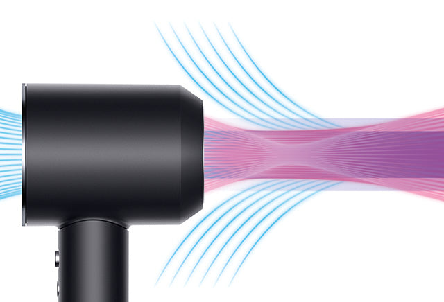 Dyson Supersonic Black/Nickel asciuga capelli 1600 W Nero, Nichel