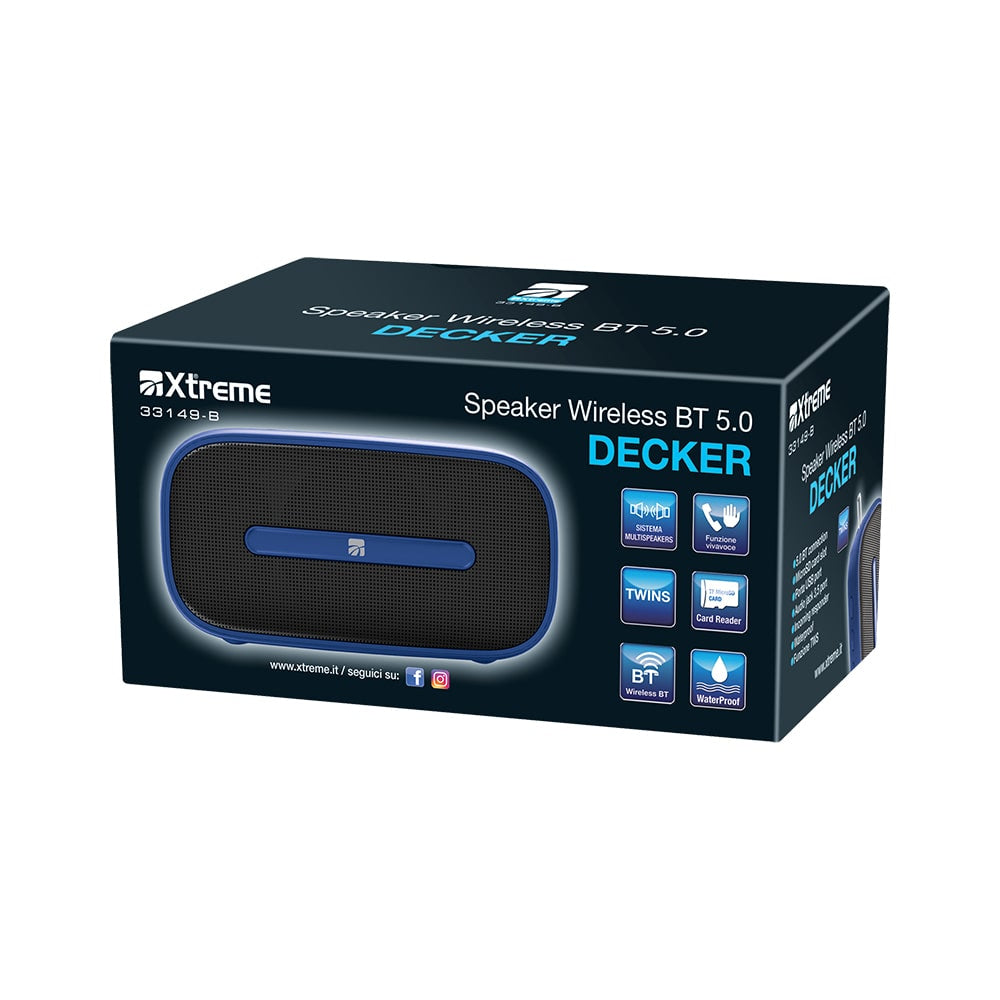 Xtreme 33149 Speaker BT Decker