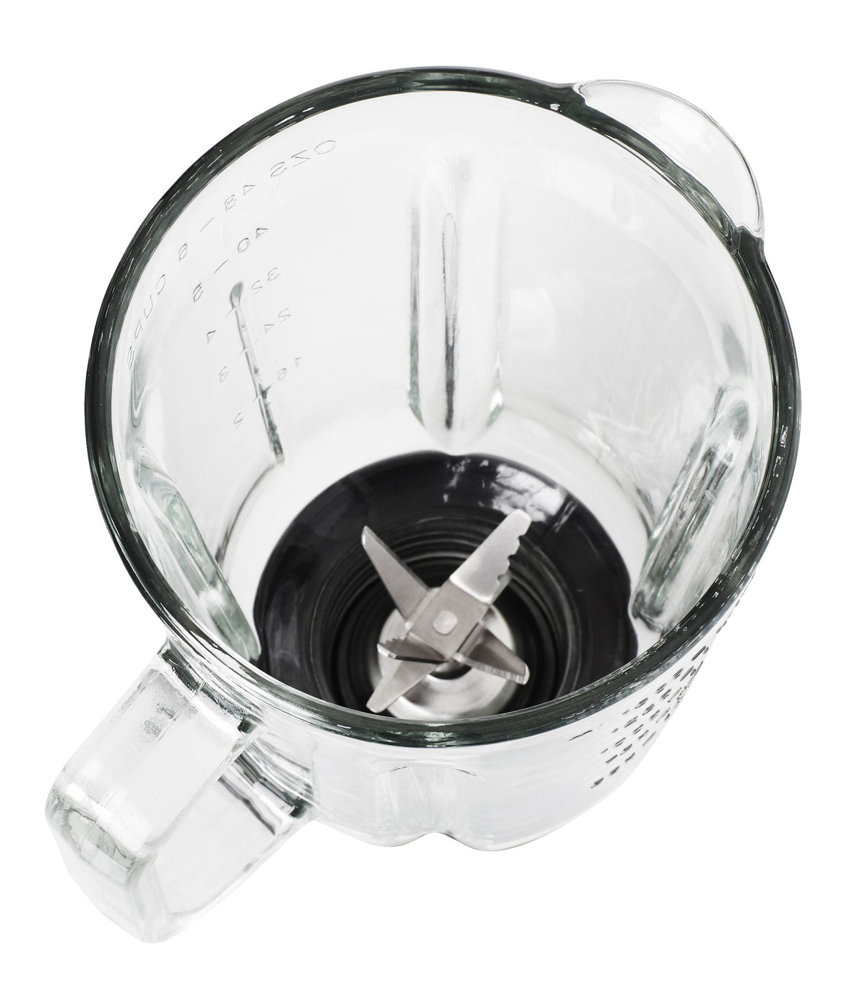 Melchioni Frullo Glass Frullatore da tavolo 600 W Nero, Acciaio