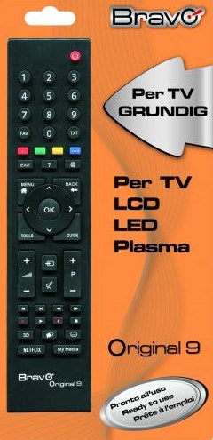 Bravo Original 9 telecomando IR Wireless TV Pulsanti