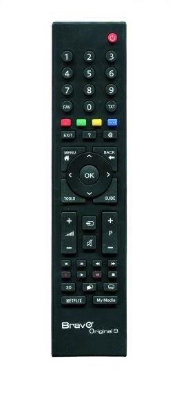 Bravo Original 9 telecomando IR Wireless TV Pulsanti
