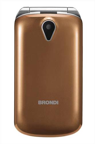 Brondi Amico Mio 4G 7,11 cm (2.8") 106 g Bronzo Telefono per anziani