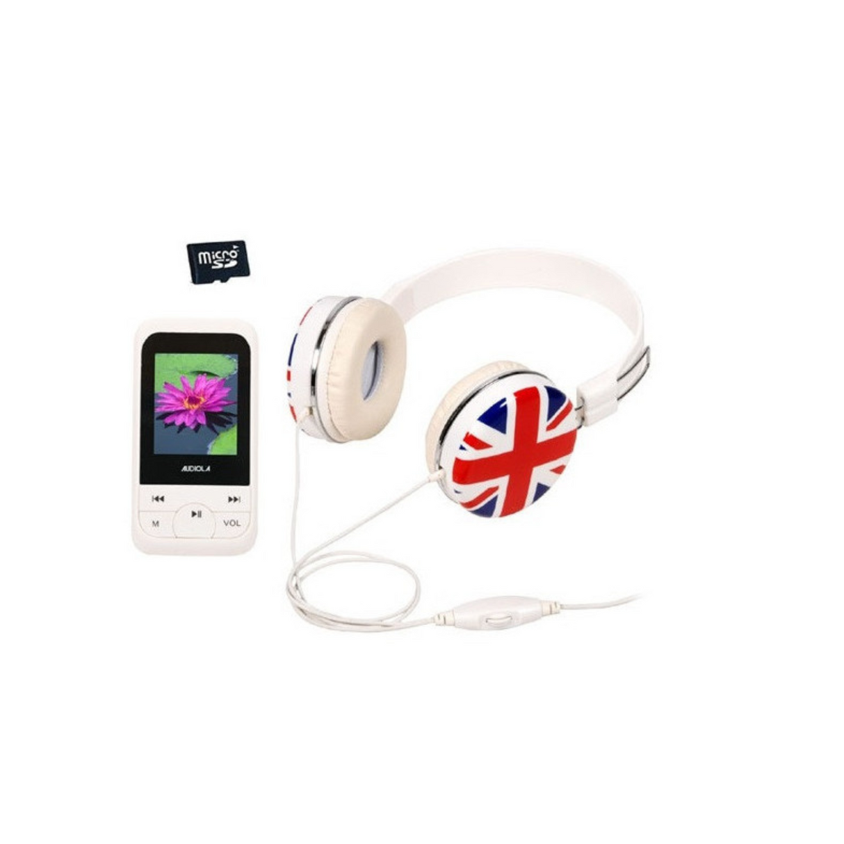 New Majestic SDA-8262N CF Lettore MP3 Bianco