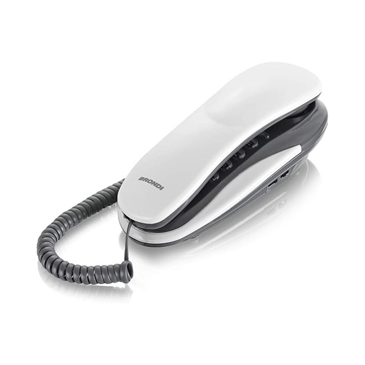 Brondi Kenoby Telefono analogico Grigio, Bianco