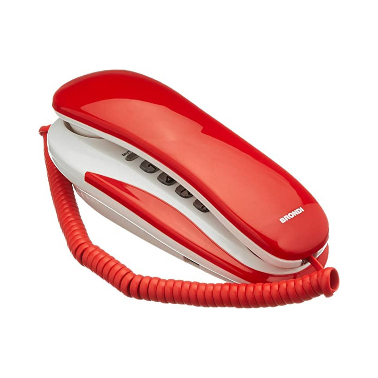 Brondi Kenoby Telefono analogico Rosso, Bianco