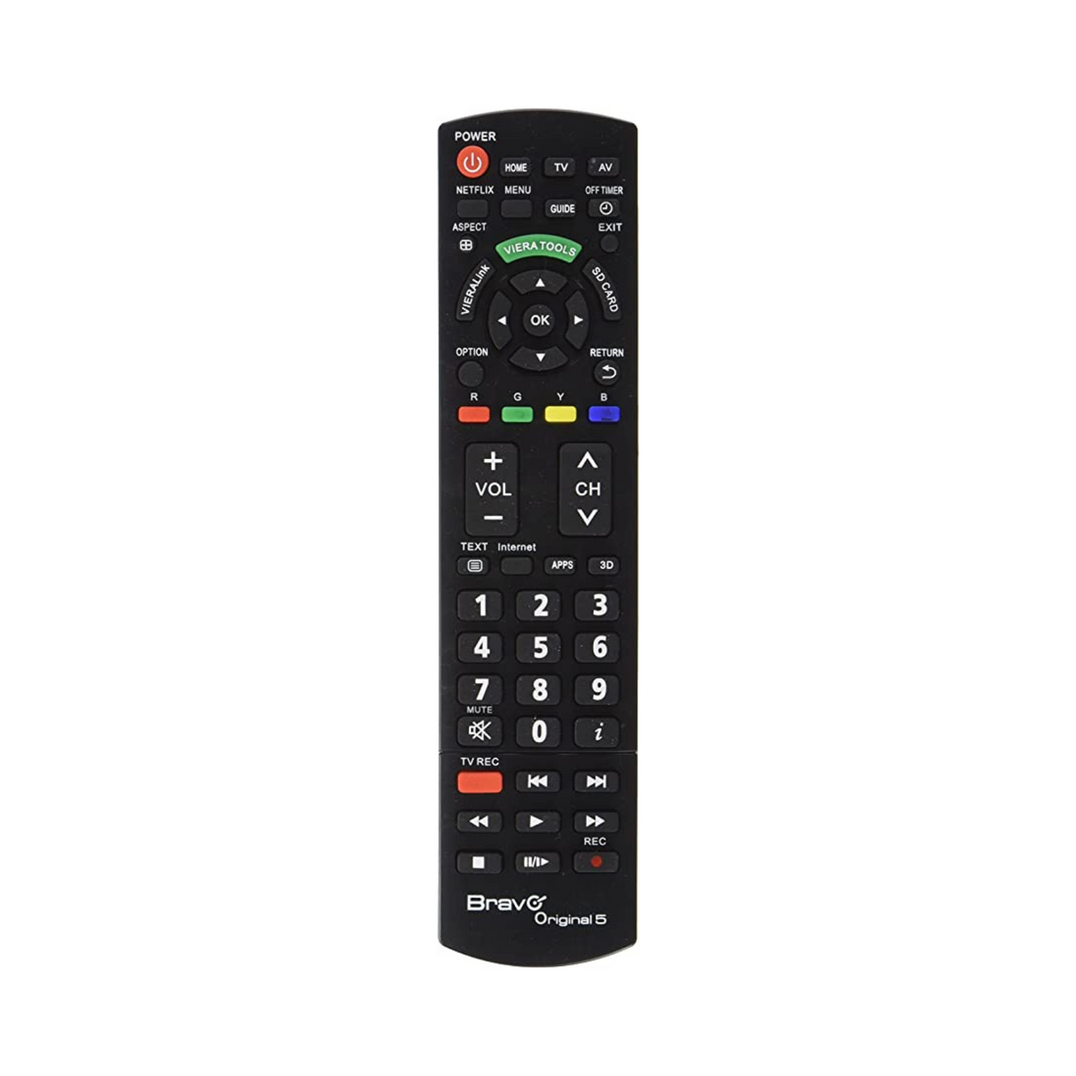 Bravo Original 5 telecomando IR Wireless TV Pulsanti