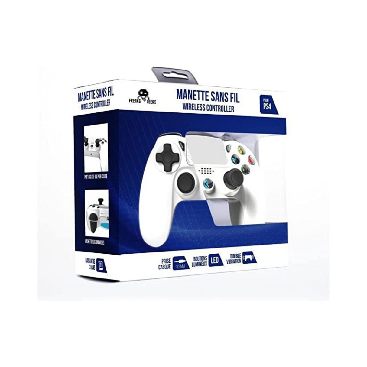 Controller ps4 freaks white