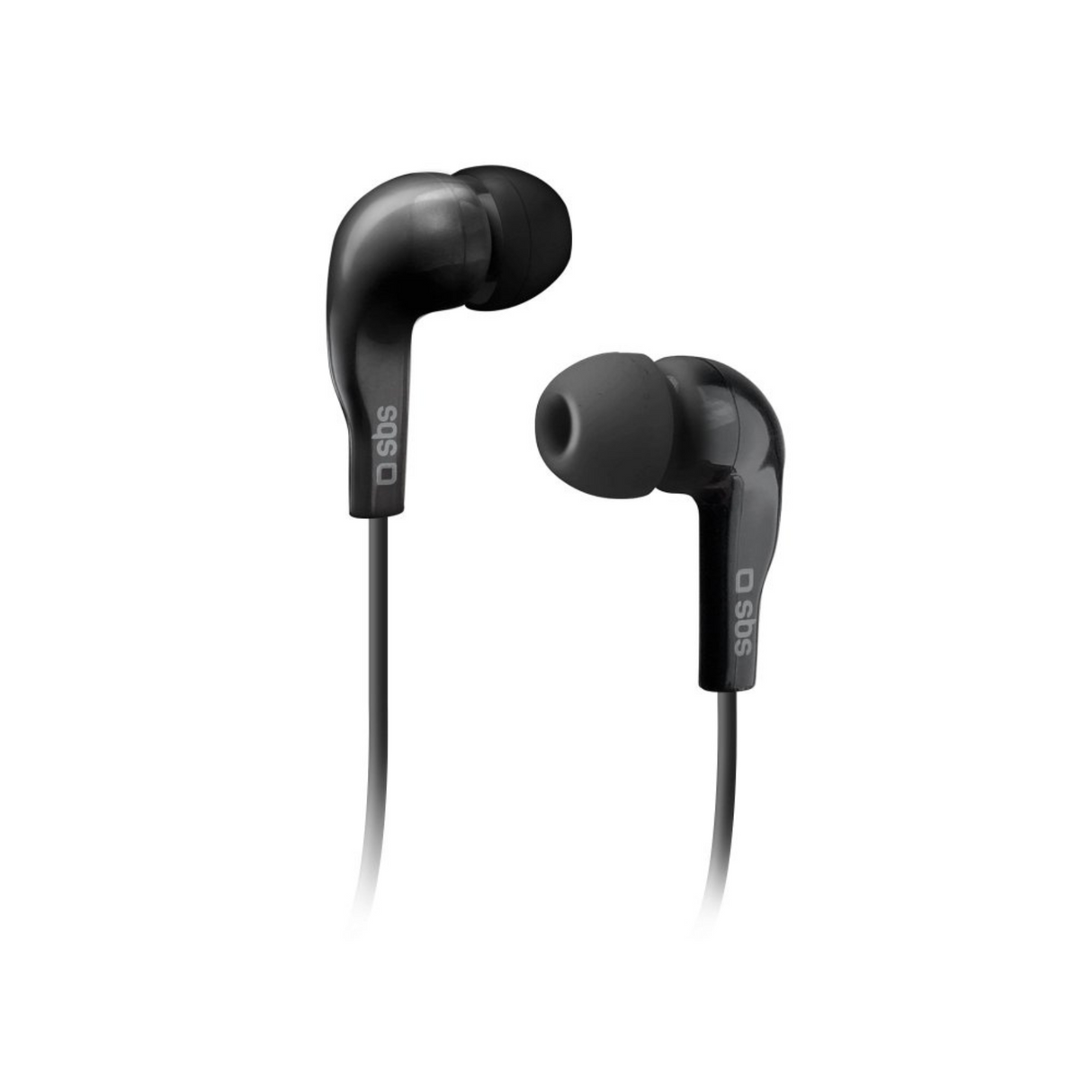 SBS Auricolari filo stereo in-ear Studio Mix 10, jack 3,5 mm con microfono e tasto alla risposta