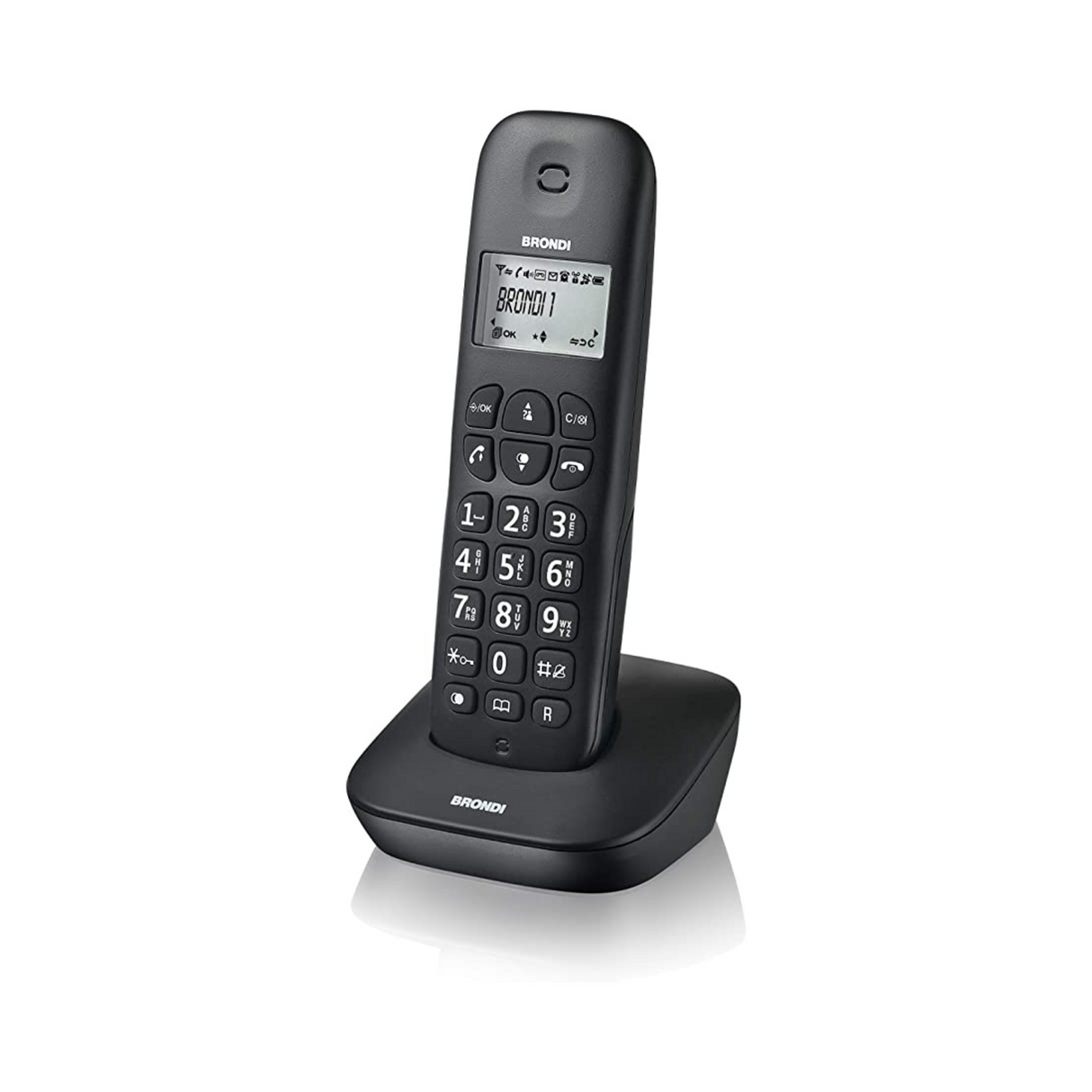Brondi GALA Telefono DECT Identificatore di chiamata Nero