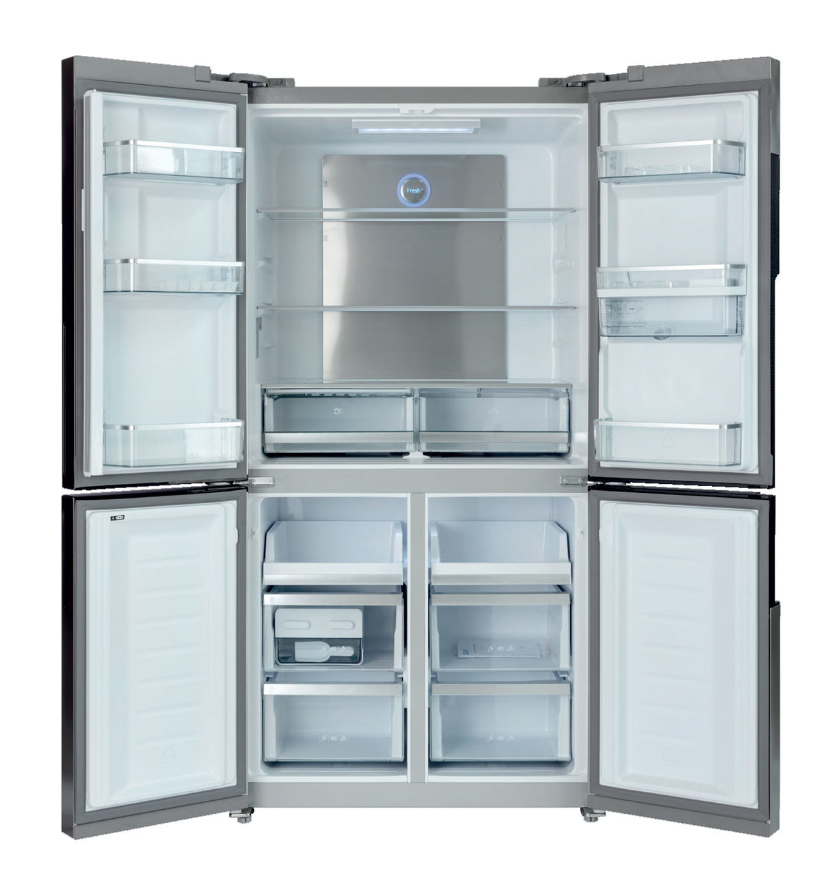 GRF CA91834DX frigorifero side-by-side Libera installazione 560 L E Acciaio inox