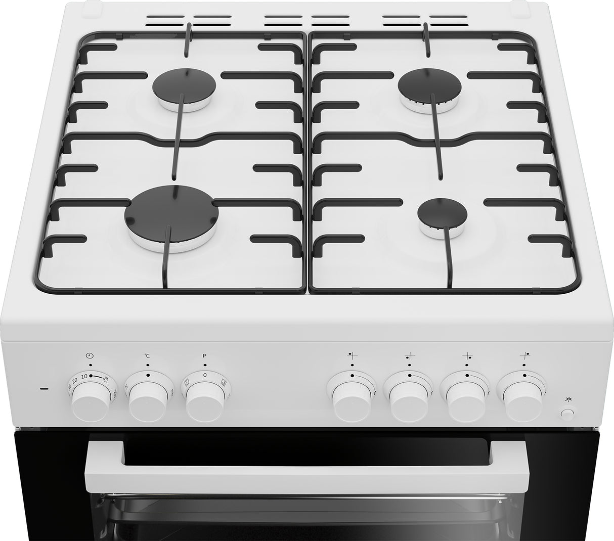 Beko FSE62110DW Cucina Elettrico Gas Bianco A