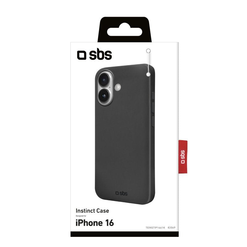 SBS TEINSTIP1661K custodia per cellulare 15,5 cm (6.1") Cover Nero