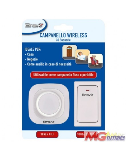 Campanello wireless bravo a distanza