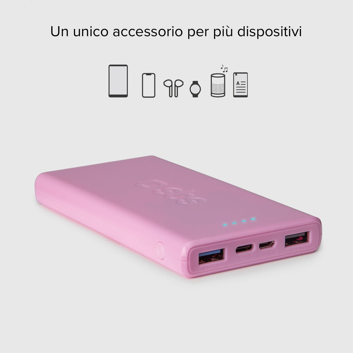 SBS TTBB10000FASTP batteria portatile Polimeri di litio (LiPo) 10000 mAh Rosa