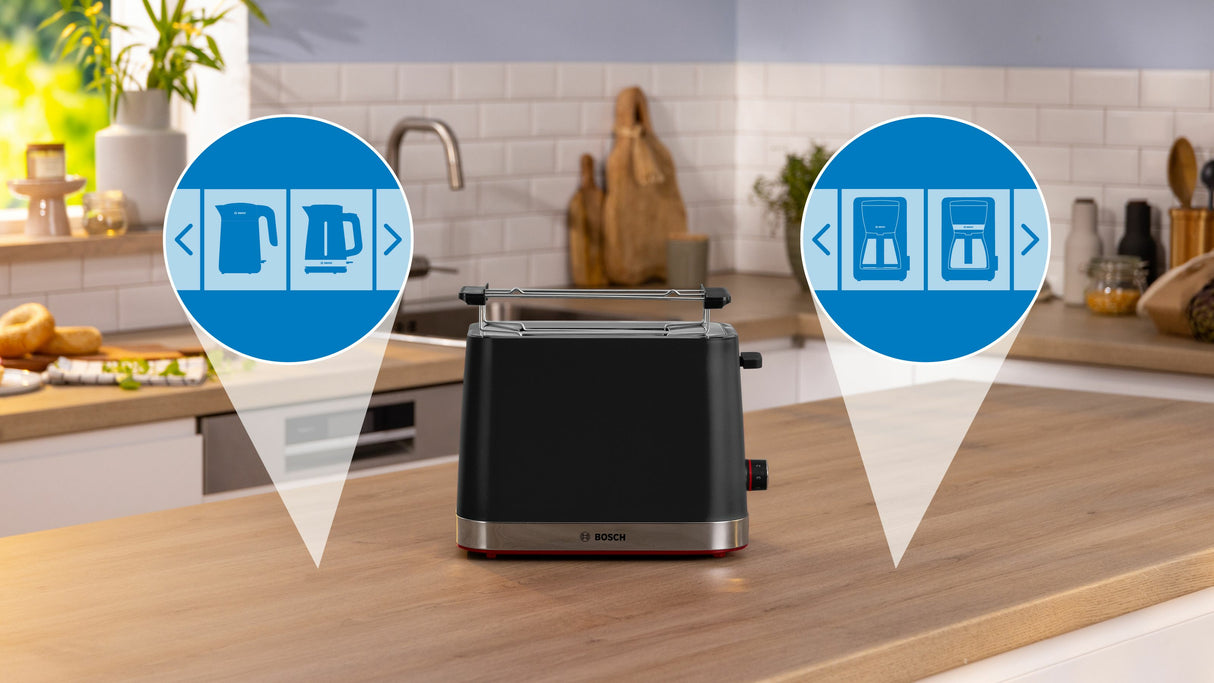 Bosch TAT4M223 Tostapane compatto MyMoment Nero