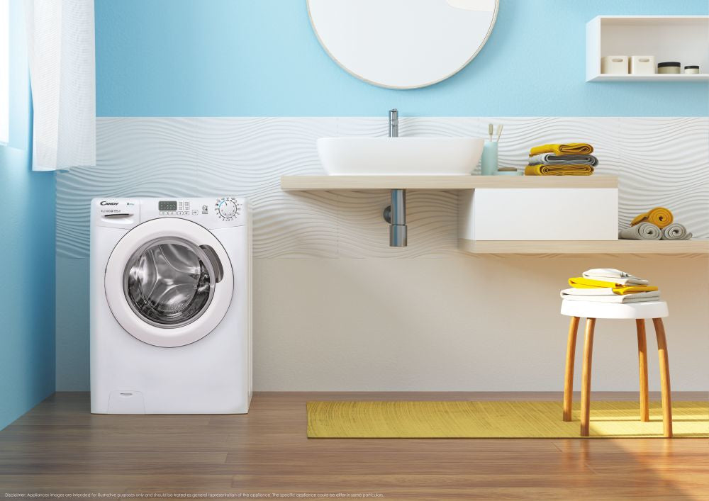 Candy Easy EY 1281DE/1-S lavatrice Caricamento frontale 8 kg 1200 Giri/min Bianco