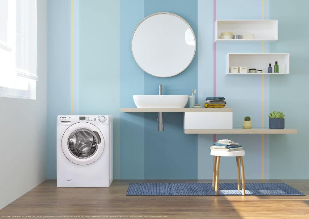 Candy Easy EY 1281DE/1-S lavatrice Caricamento frontale 8 kg 1200 Giri/min Bianco