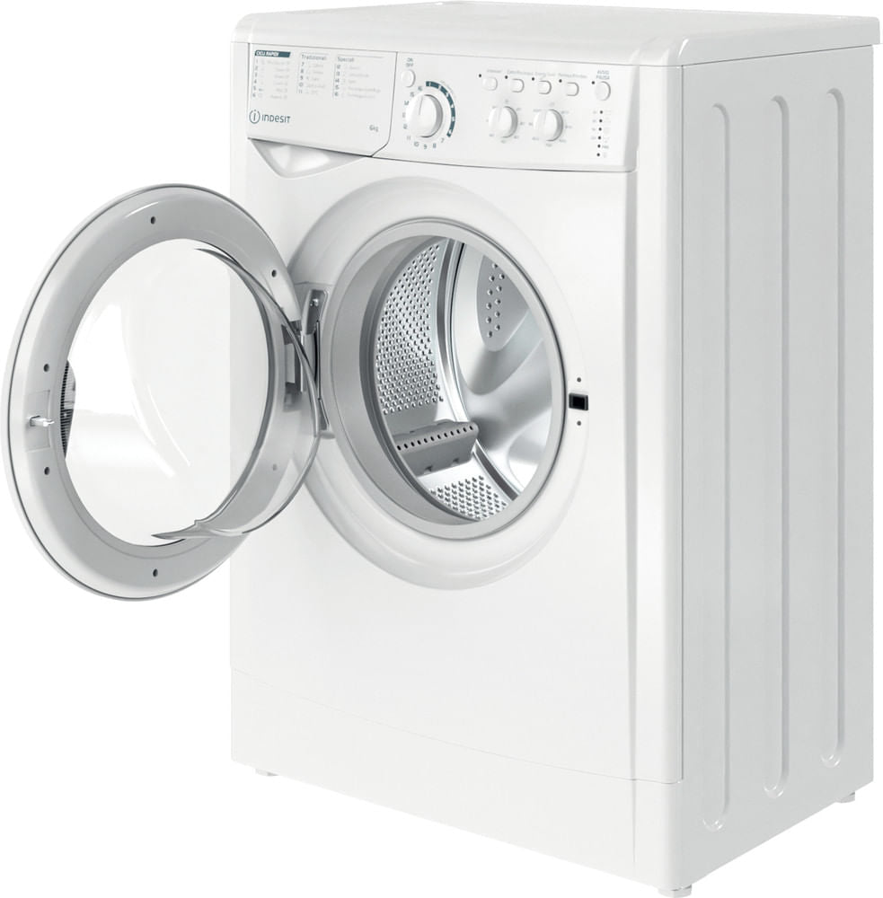 Indesit Lavatrice a libera installazione EWC 61051 W IT N - EWC 61051 W IT N