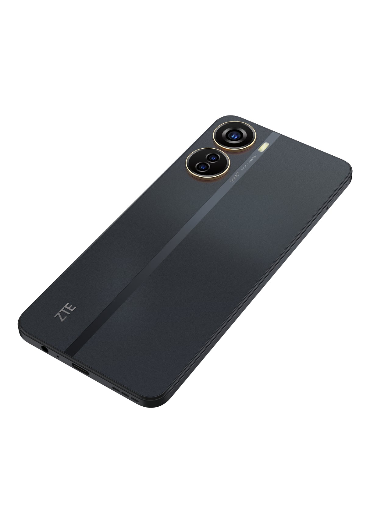 ZTE Blade V40 Design 16,8 cm (6.6") Doppia SIM Android 12 4G Micro-USB 4 GB 128 GB 4500 mAh Nero